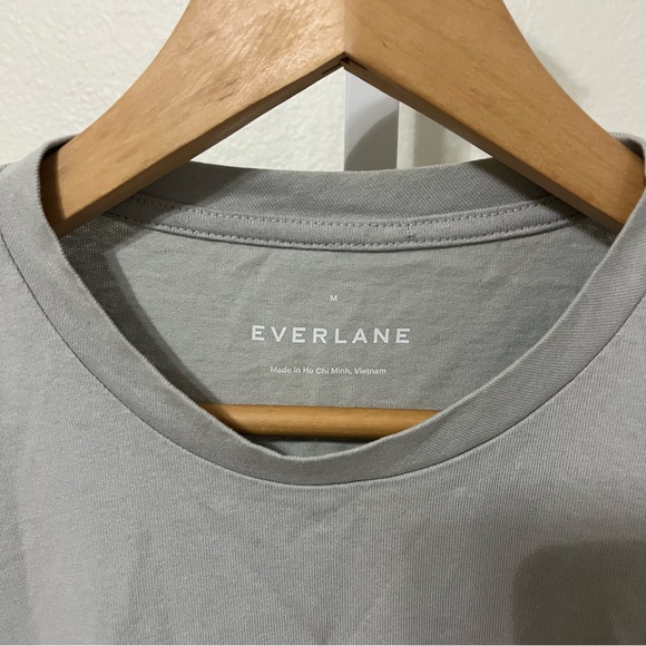 Everlane Men's Cotton T-Shirt Gray Medium - Picture 2 of 5